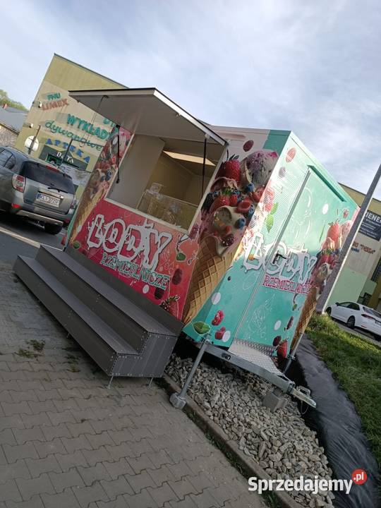 Przyczepa gastronomiczna Przyczepa do sprzedaży Laskowa