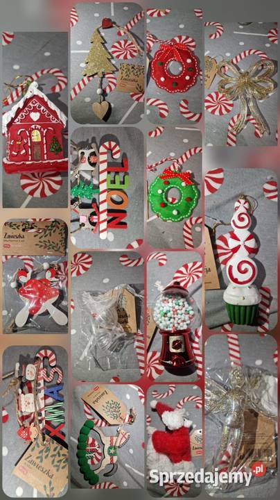 NOWE Ozdoby światecznezawieszki na choinkę Wrocław