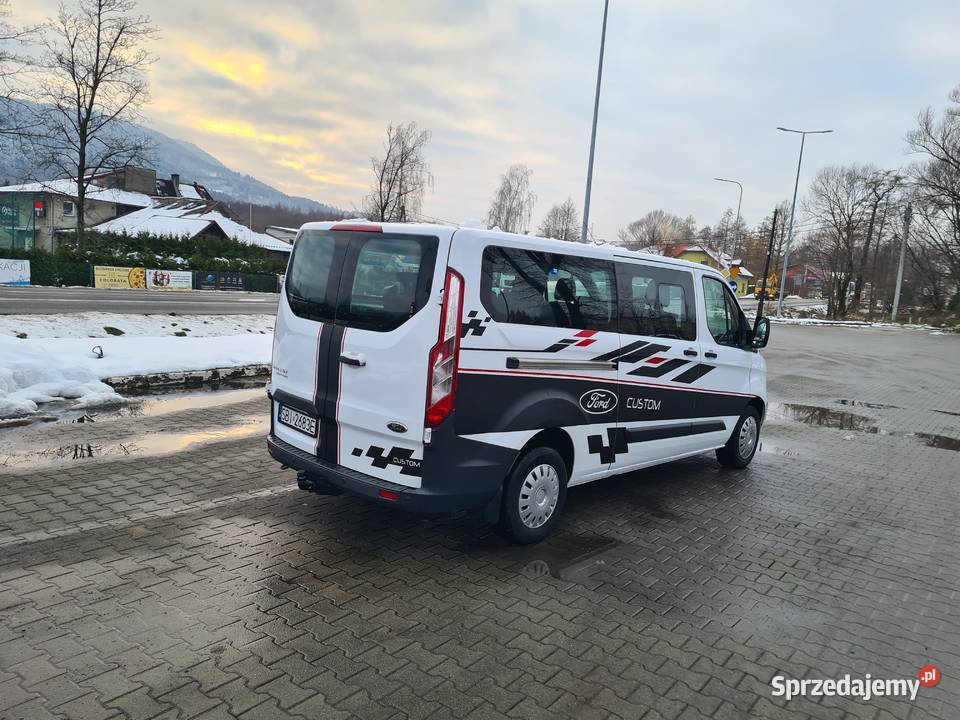 FVAT 23Ford Transit Custom LONG 2017189 hak sprzedam