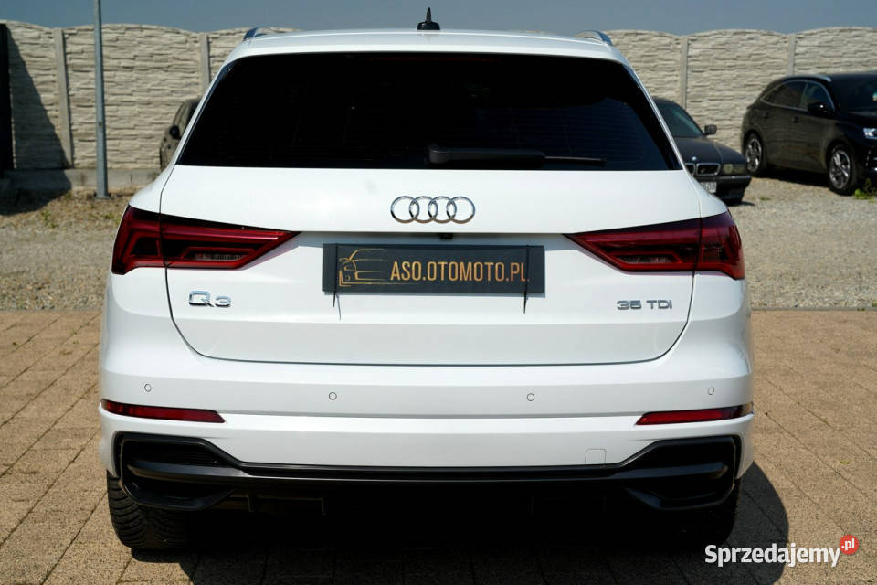 Audi Q3 SLINE skóra FUL LED parktonik NAWI alusy kamera cofania Otmuchów
