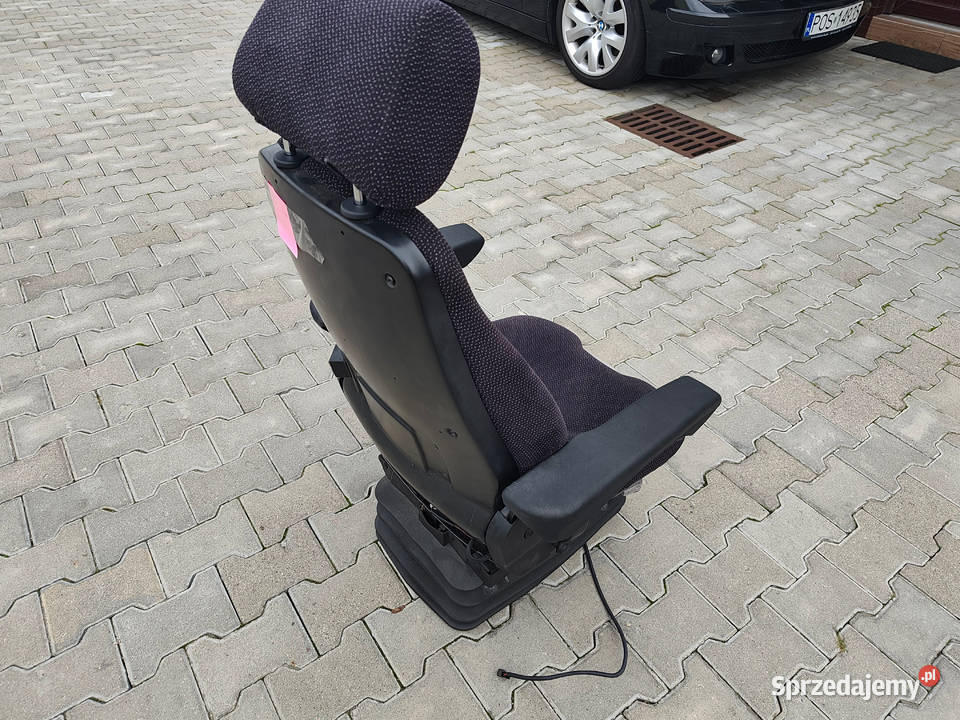 Fotel grammer 24v do maszyn budowlanych Strzyżew