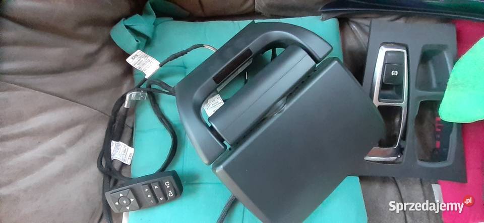 BMW X5 X6 E70 E71 Monitor ekran DVD tyl tunel Nisko