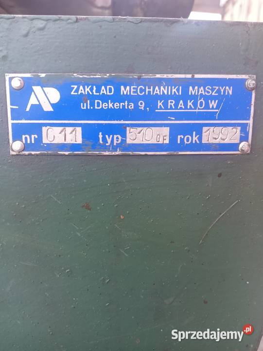 Grubościówka Pająk 500 Wejherowo