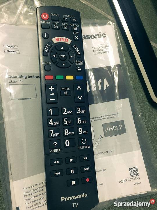 Telewizor PANASONIC TX40DSU501 Smart TV 40 pomorskie Gdańsk sprzedam