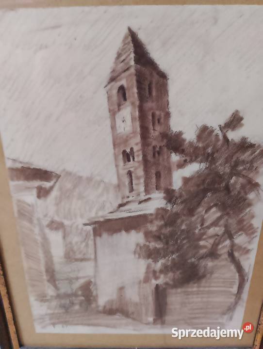 Rysunek kredką Rabka-Zdrój sprzedam