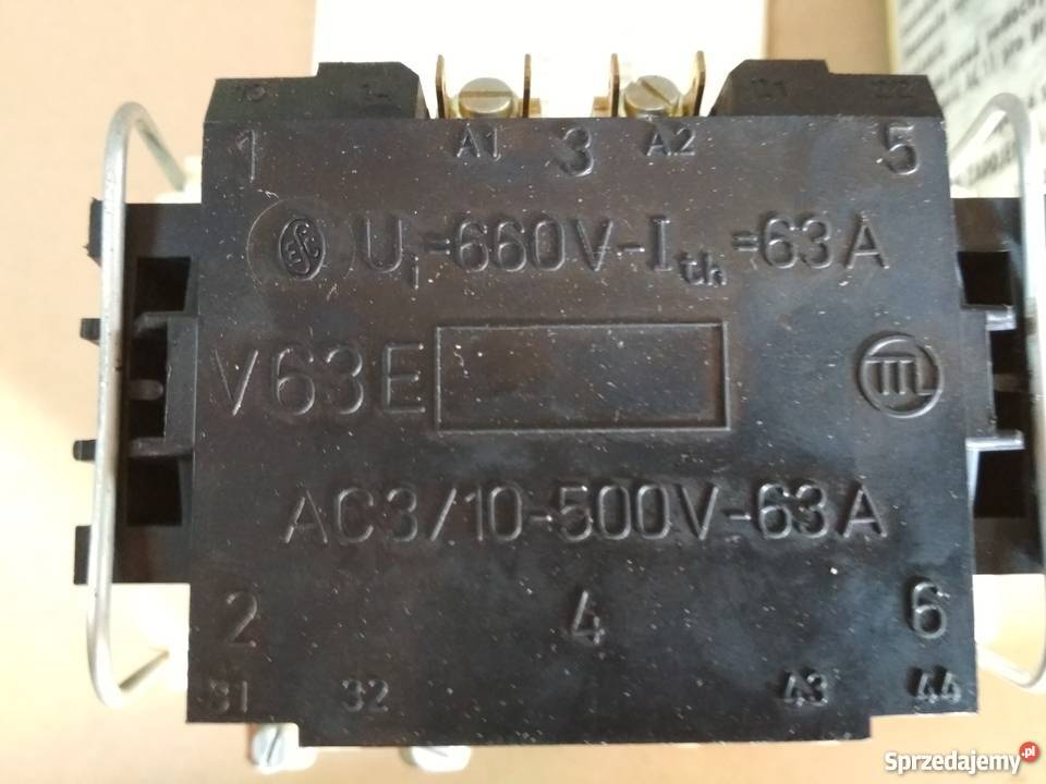 Stycznik V 63 E V63E Części i akcesoria mazowieckie Szydłowiec