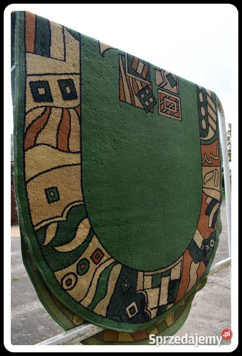 Owalny dywan 150 x 300 używany Dom i Ogród Płock sprzedam