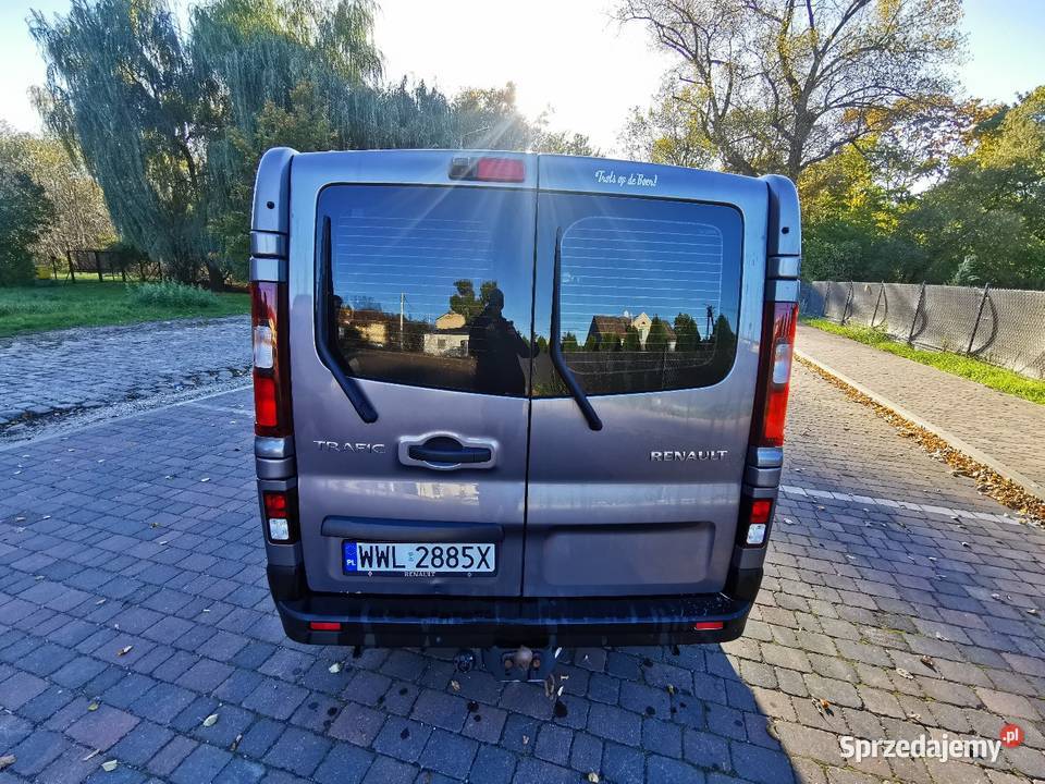 Renault Trafic 16 dCi 145 L2H1 brygadówka 5 skórzana tapicerka Wołomin