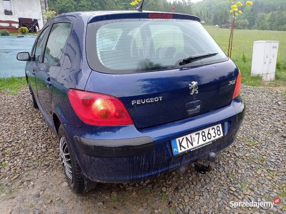 Peugeot 307 16 benzyna 170 przebiegu poduszka powietrzna