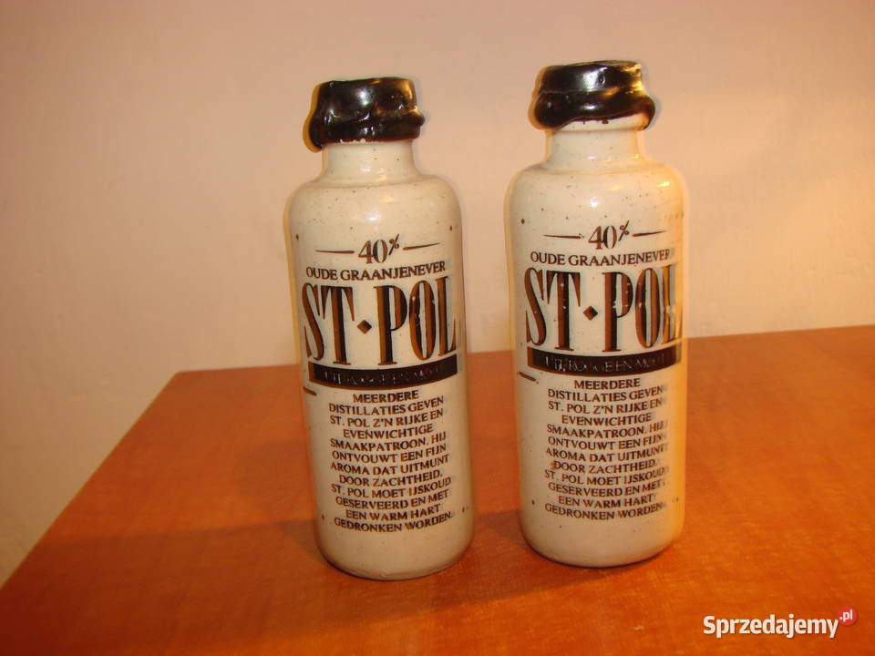 St Pol Oude Graanjenever kolekcjonerska pomorskie Pruszcz Gdański