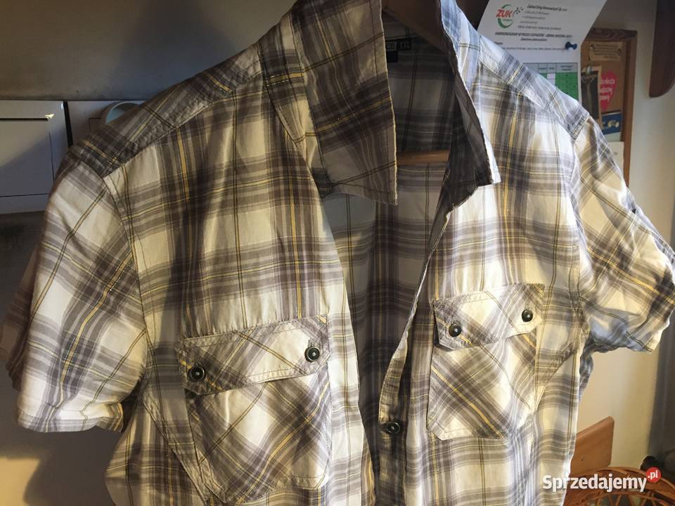 Bluzka w kratę rozmiar 44 Rozmiar 44(XXL) Bluzki i koszule Kraków