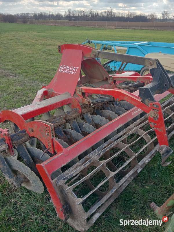 Agregat talerzowy 3m z hydropakiem nieuszkodzony Wielkolas