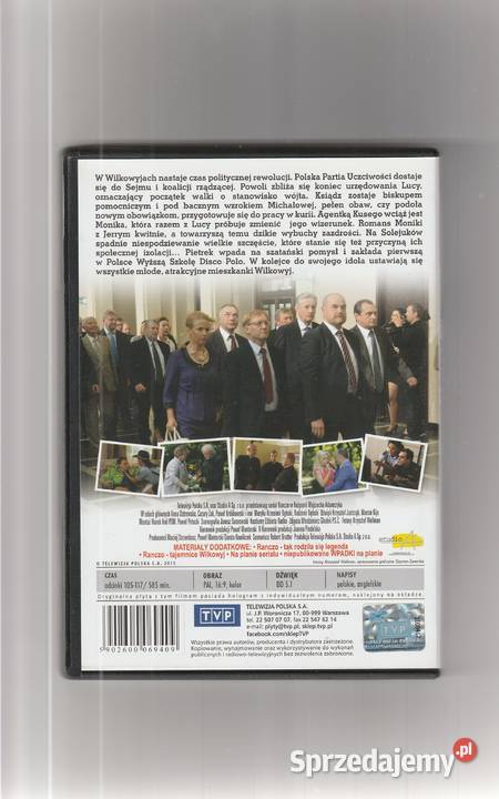 Ranczo Sezon 9 KrólikowskiŻak DVD DVD Filmy Pruszków