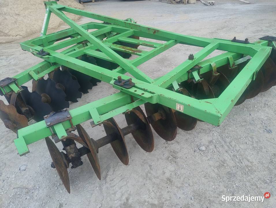 Talerzowka brona talerzowa 2 x 12