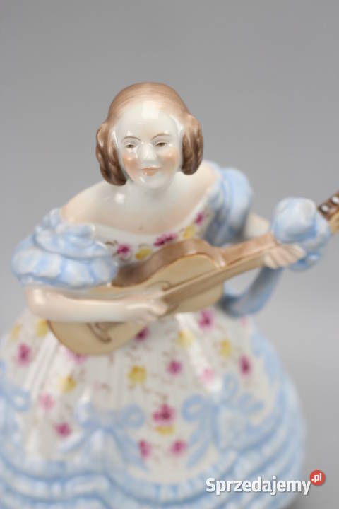 ARTexpert Figura figurka HEREND Dama z gitarą Dobrzany
