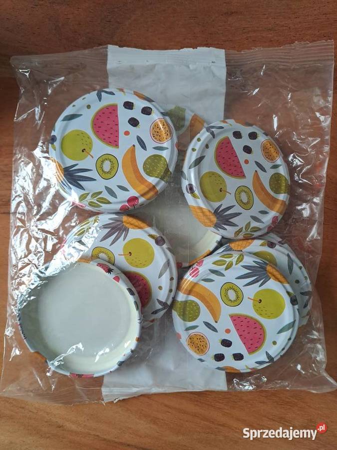 10 zakrętka do słoika owoce Zakrętki Zestaw Warszawa sprzedam