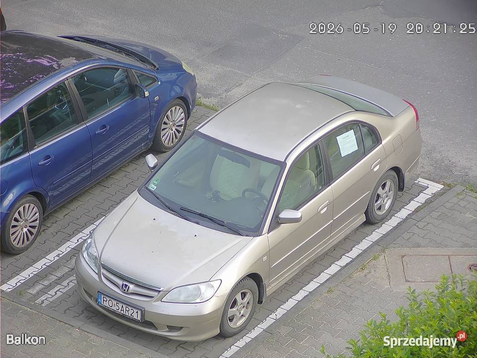 Honda Civic VII 16 VTEC Sedan Lift 110 2004r immobilizer Poznań sprzedam