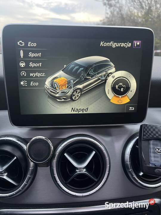 Mercedes CLA Shooting brake AMG LINĘ skórzana tapicerka Miechów