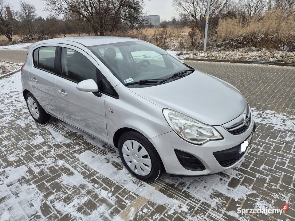 Opel Corsa D 2013 5Dzwiowy 116 przebieg Klima Legnica