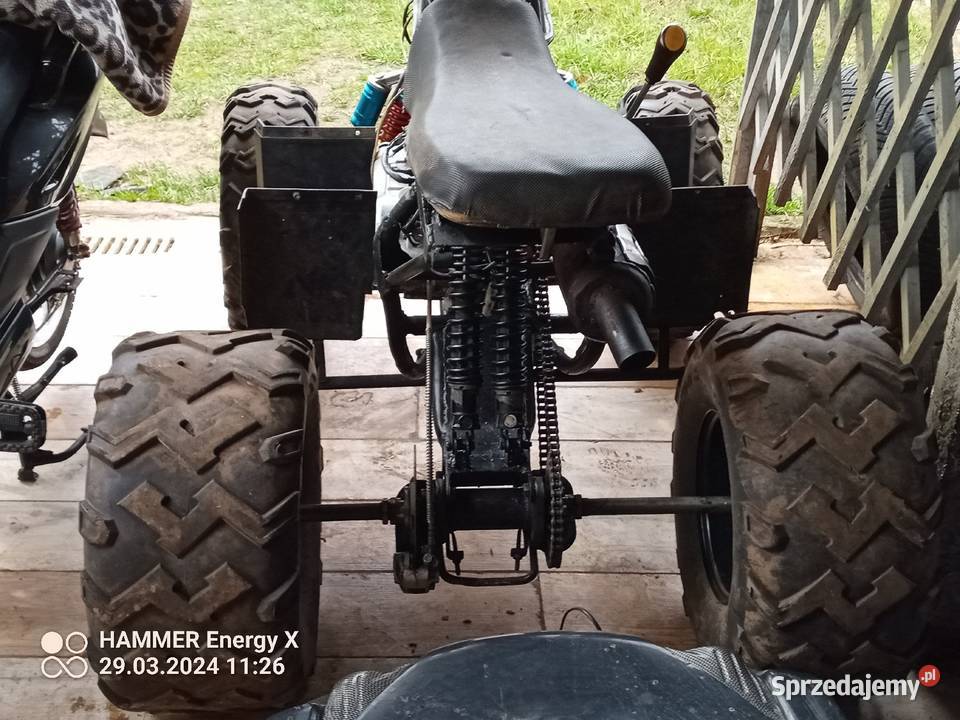 quad rama z kołami Charnowo