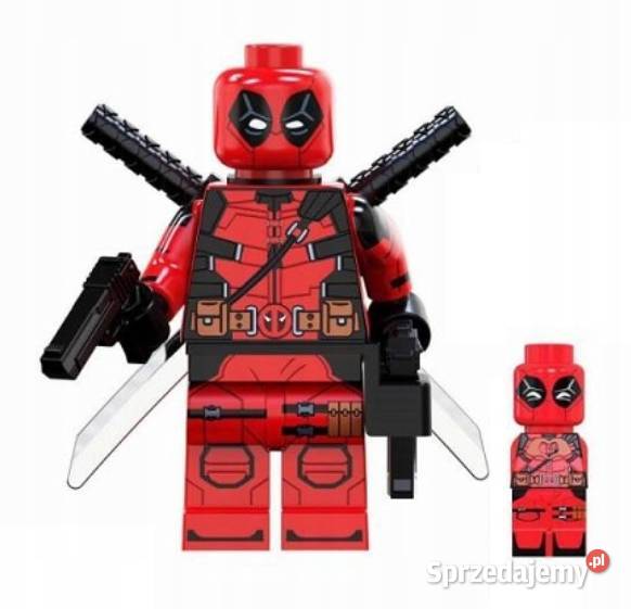 Klocki figurka ludzik DEADPOOL i MINI Deadpool wielkopolskie Pobiedziska sprzedam