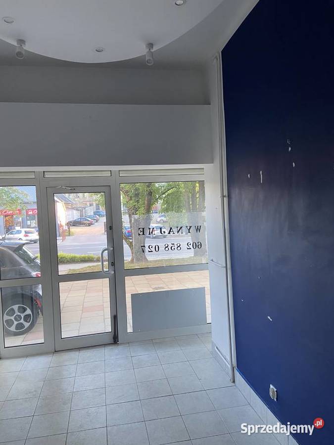 Lokal 155 m2 wejście z chodnika w ruchliwym Białystok sprzedam