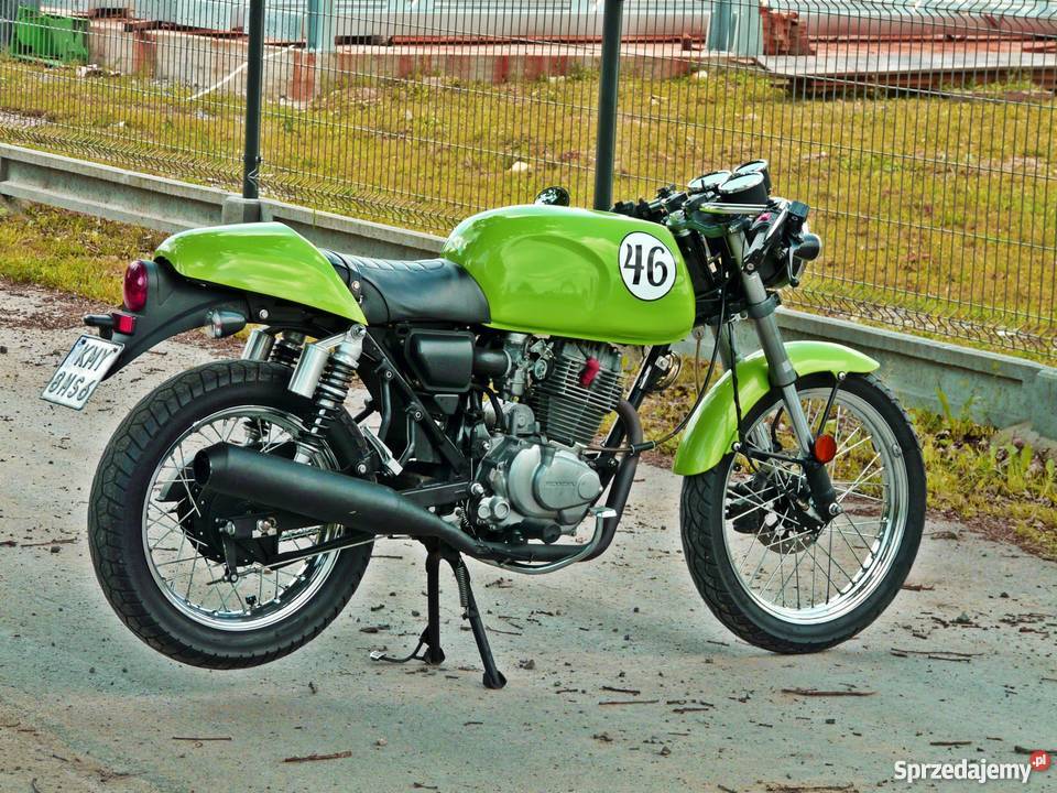 Cafe racer CPI XR 125225 bobber custom silnik benzyna