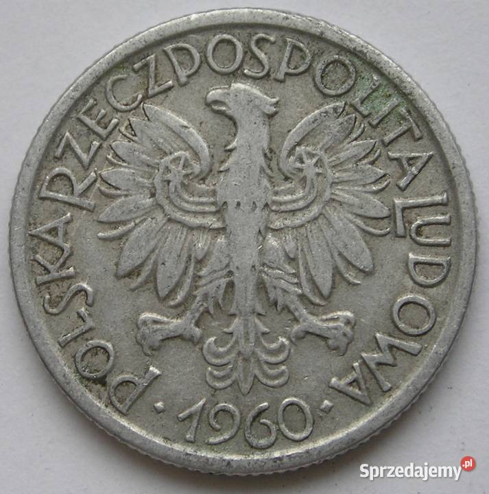 POLSKA 2 ZŁOTE 1960 KŁOSY I JAGÓDKI Łódź sprzedam
