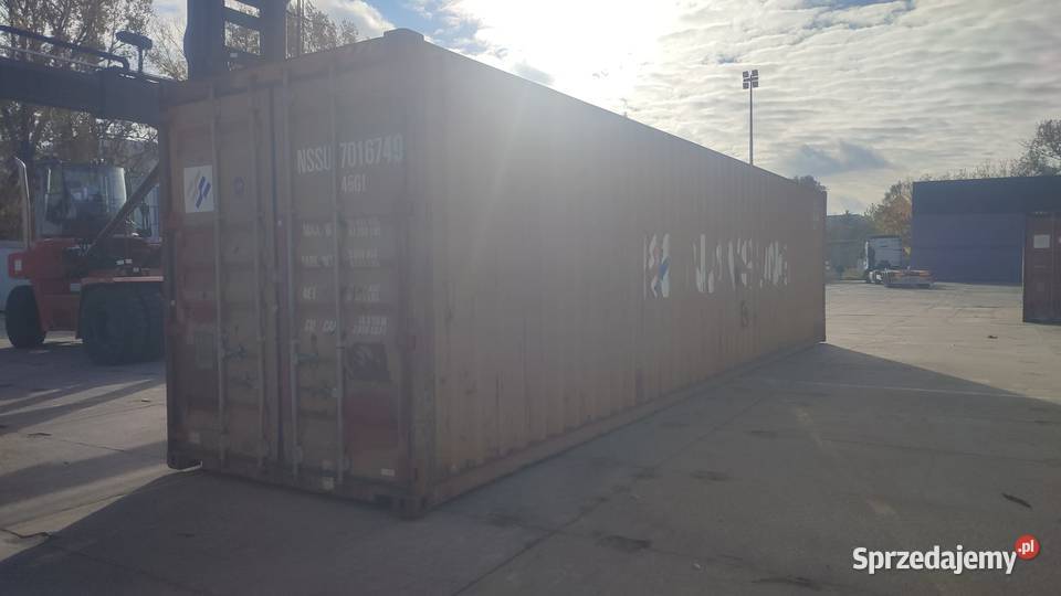Kontener morski 40HC CW 12 metrów Magazynowanie sprzedam