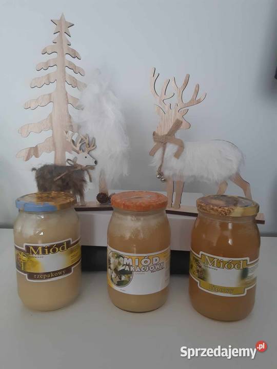 Miód rzepakowy akacjowy wielokwiatowy lipowy Pszczelarstwo Słupca
