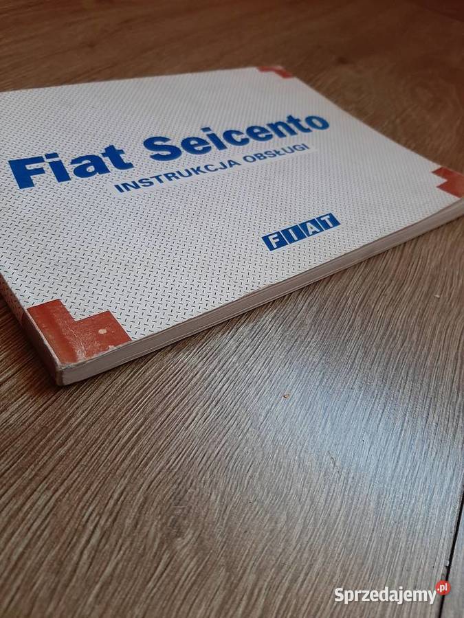 Instrukcja obsługi Fiat Seicento śląskie Bielsko-Biała
