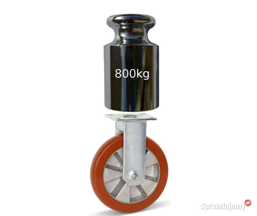 Kółko stałe PU do dużych obciążeń 250mm 800 Koło Kozienice sprzedam