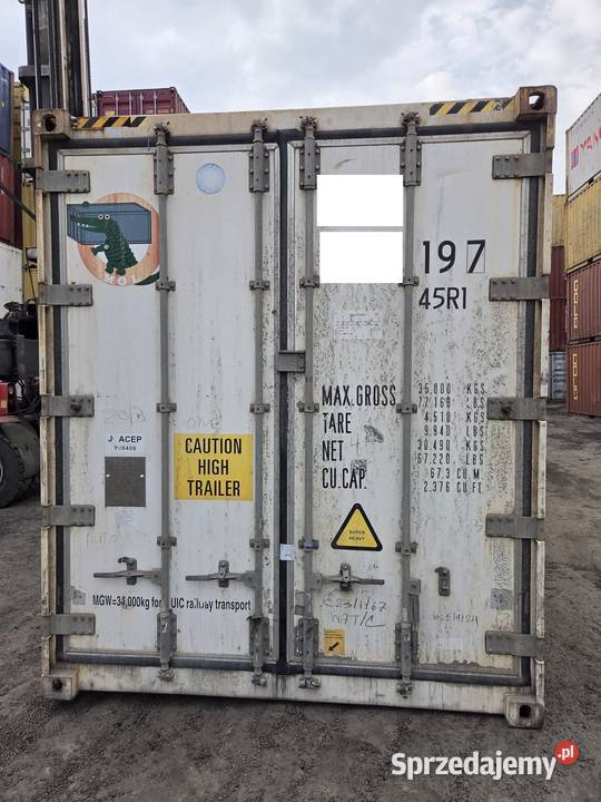 40HCRF Chłodnia 12 metrowa produkcja 2013 Gdynia sprzedam