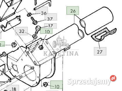 John Deere 9780CTS 9780HM 9780 CTS Obudowa Jastrzębniki