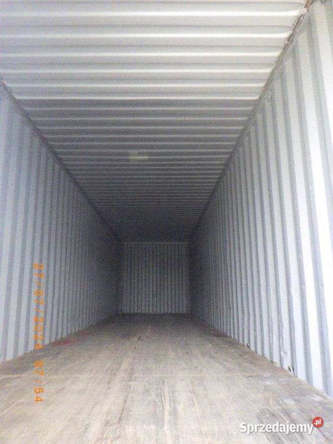 Kontener morskimagazynowy 40DV używany 12 m pomorskie Gdańsk