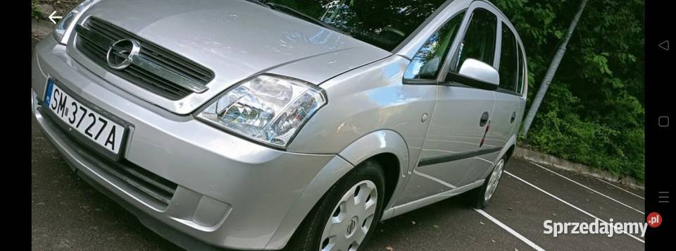 Opel Meriva 14 prywatne stan db dwa komplety kół centralny zamek śląskie Mysłowice