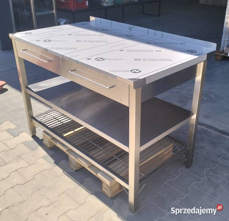 Stół gastronomiczny z szufladami 1195x70x85 Słupia Kapitulna sprzedam