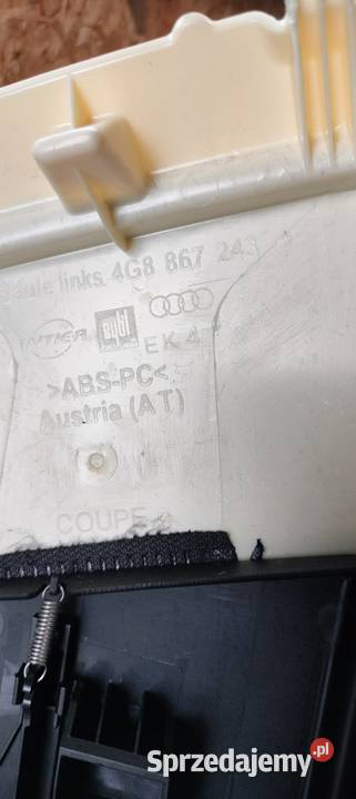 Słupek B Lewy Kratka Nawiewu Audi A7 Sportback Osłony i zaślepki Przemyśl