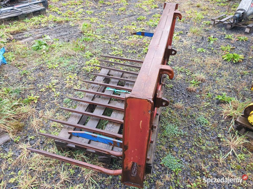 Widły do obornika balotów 160 szpice Euro ramka Śliwnik