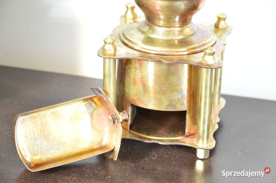 mosiężny ręczny MŁYNEK do kawy b stary Jastrzębie-Zdrój