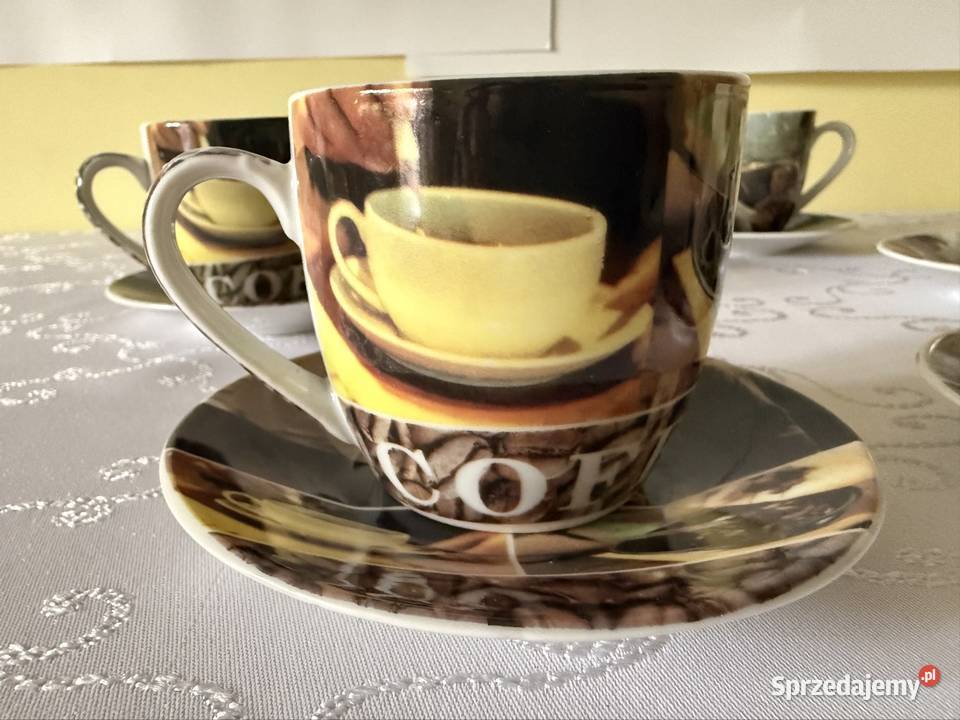 Zestaw Filiżanek do Espresso 6 Florina Ceramic Filiżanki i spodki Czerwionka-Leszczyny