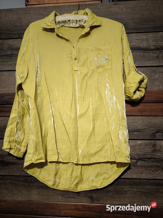 Tunika koszula Unisono z połyskiem pomorskie Borkowo sprzedam