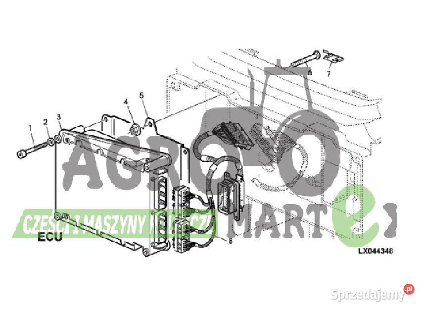 RE522510 RE522509 STEROWNIK SILNIKA ECU JD Wichrów sprzedam