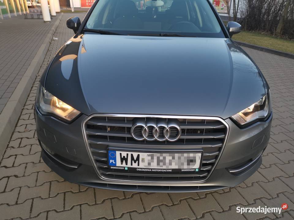 Audi A3 8v sportback 16 tdi prywatnie szary Samochody osobowe