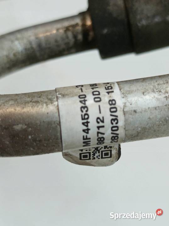 PRZEWÓD KLIMATYZACJI Toyota Yaris II 20052011 Rok produkcji 2008 Przewody klimatyzacji