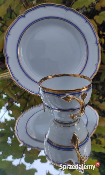 KPM BERLIN 1860
Filiżanka z talerzem deserowym Pabianice