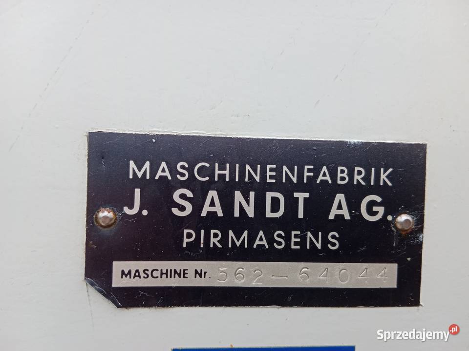 Wycinarka mostowa Schon Sandt 562 prasa Łaskarzew sprzedam