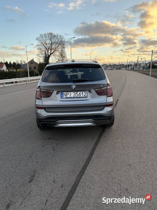 BMW X3 F25 2017 HeadUp CarPlay Nowy rozrząd relingi dachowe Pisz sprzedam