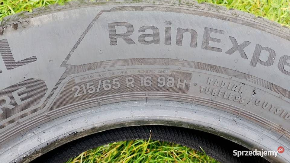 Opony letnie Uniroyal 21565 R16 RainExpert 5 Samochodowe Pacierzów sprzedam
