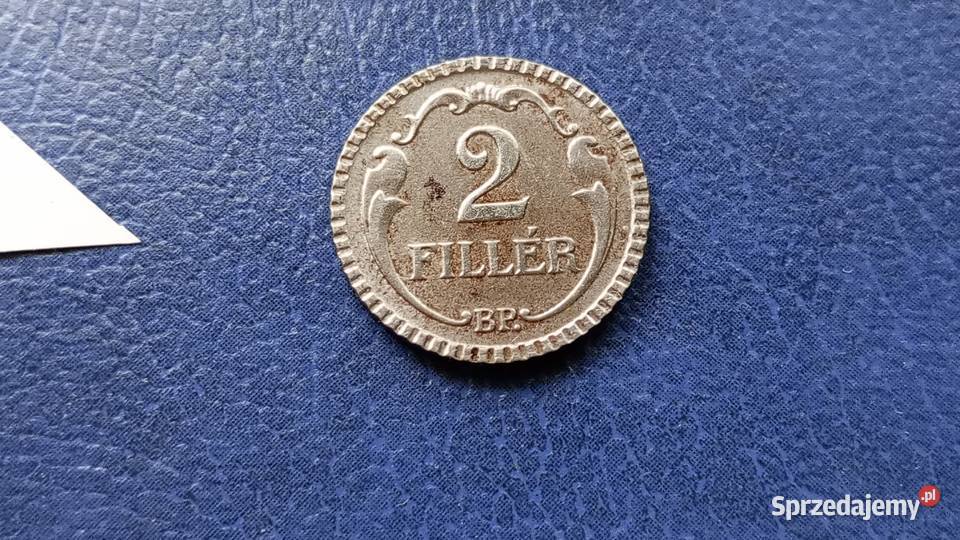 Stare moety 2 filler 1940 Węgry stan menniczy Lesko